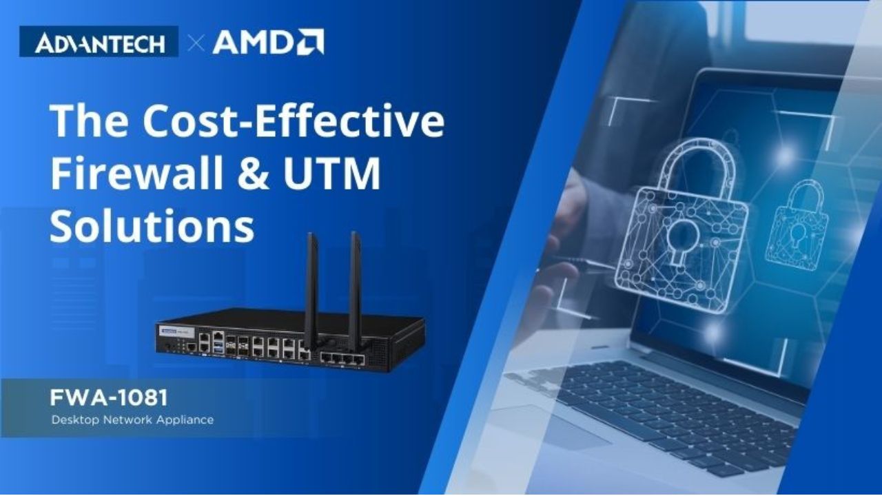 FWA-1081, The Cost-Effective Firewall & UTM Solutions with AMD Platforms in SMBs